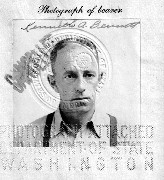 G001- Kenneth A Bennett (Passport photo)